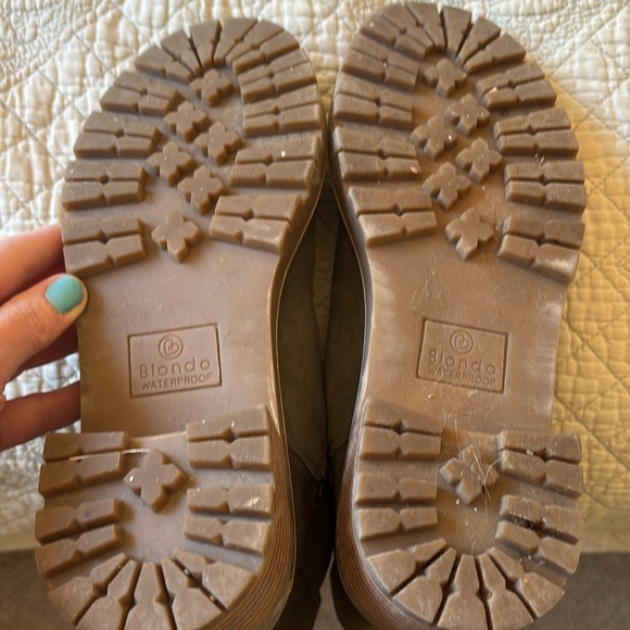 Suede Ankle Boots- size 8 - Picture 6 of 7